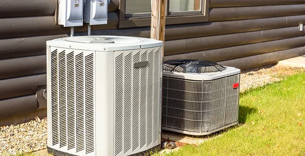 Outdoor AC unit next to a house used for efficient air conditioner installation